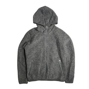Universal Works. Wool Blend Surfer Hoodie Size S